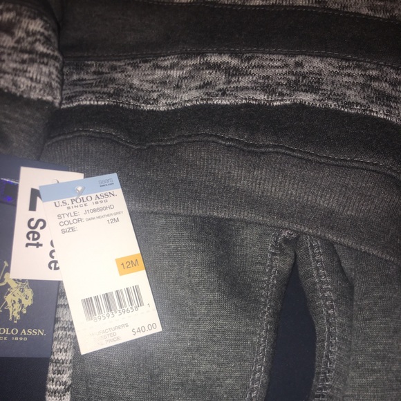 Polo Assn. Boys Matching Set BRAND NEW! 12 Months. - Picture 2 of 2